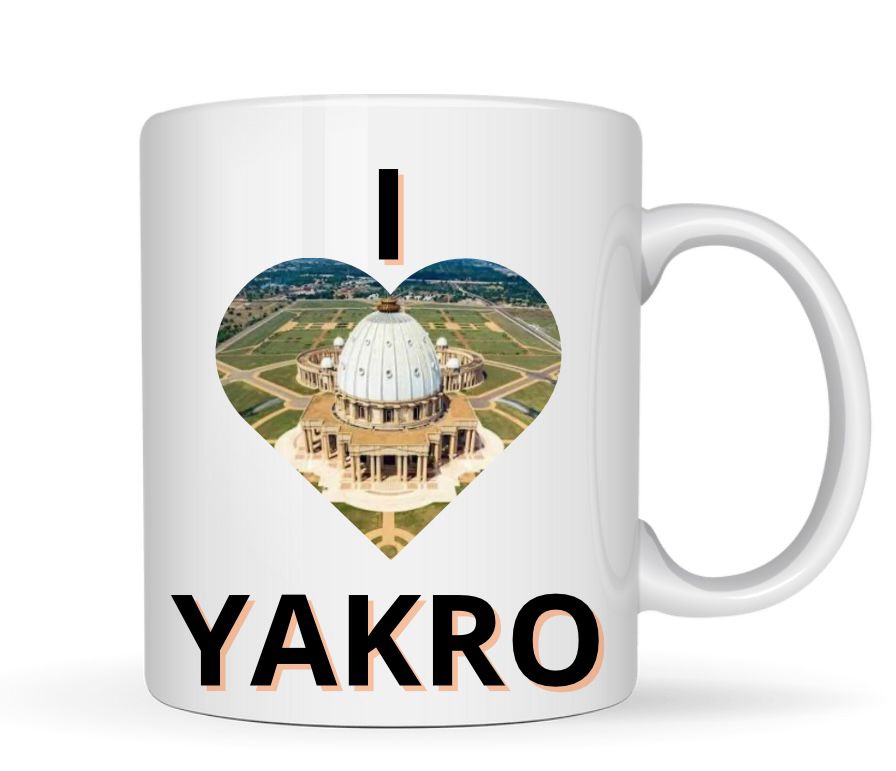 MUG YAKRO (Cœur)